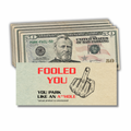 You Park Like An A-hole Bad Parking Prank Cards Look Like $50 Money - 50 qty - leave them under Vehicle Wipers of Horrible A-Hole Drivers!